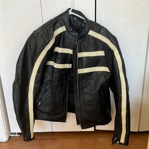 Women’s padded motorcycle jacket
